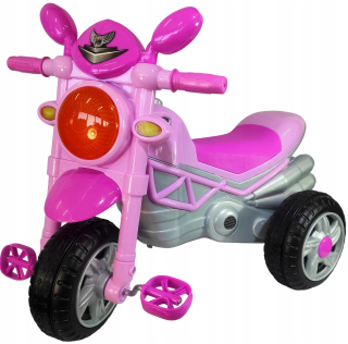 Trojkolesový motor, jazda na pedáloch, posúvač